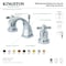 Kingston Brass KS4940ZX 8" Widespread Bathroom Faucet, Matte Black KS4940ZX - alternate 5